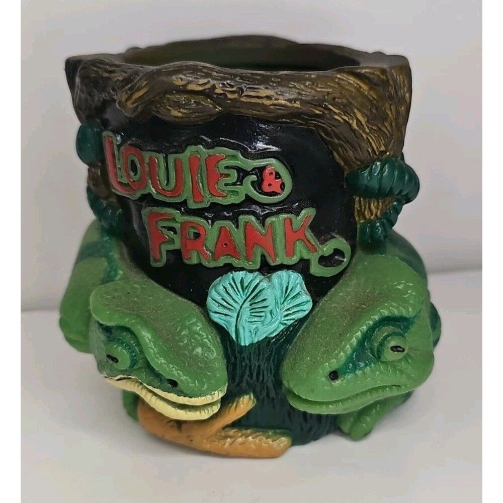 Budweiser Louie & Frank Chameleons Hard Sided Koozie Vintage
